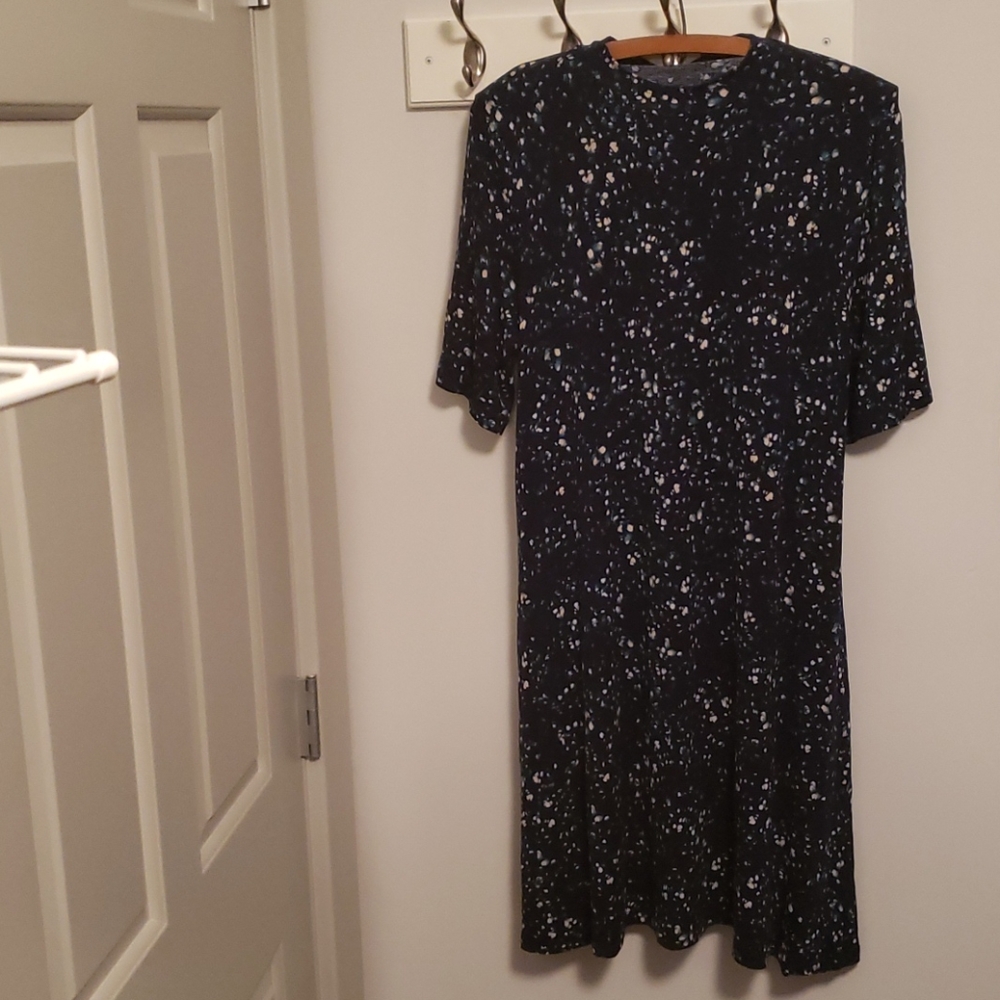 NWOT Apt 9 Blue  Short Sleeve Dress.